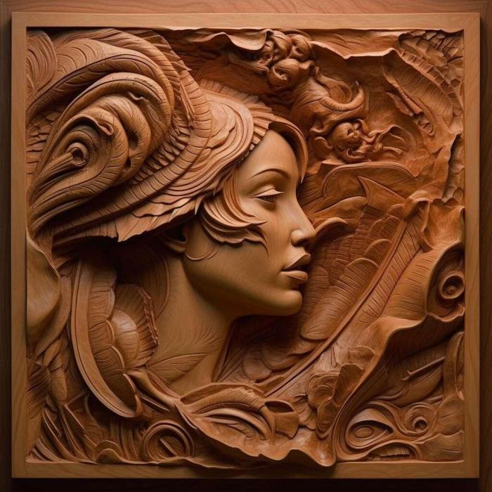 نموذج ثلاثي الأبعاد لآلة CNC 3D Art 